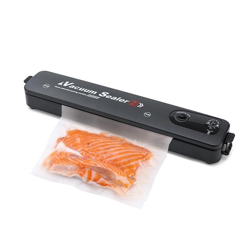 Household Black Food Vacuum Sealer 220V/110V Vacuum Sealer Packaging Machine