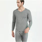 Men Winter Thermal Underwear Wearable Versatile V-neck MaleTight Suit Thicken Windproof Long Sleeve High Elasticity Slim Tracksuit Autumn Pajamas