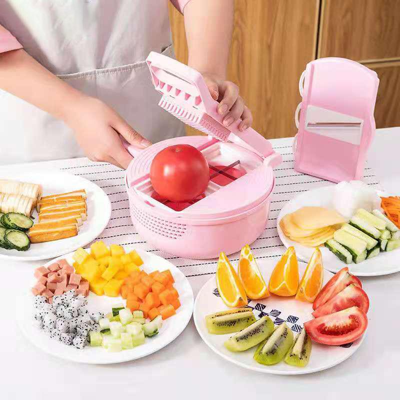 Multi-function Vegetable Cutter Vegetable Chopping Artifact Potato Shredded Carrot Shredded Grater Grater Slicer