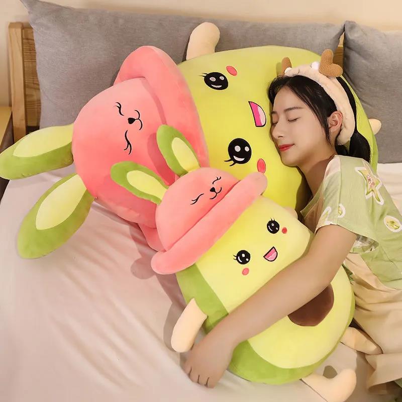 Plush Toy Fruit Pillow Avocado Pillow Doll Plush Toy Ragdoll