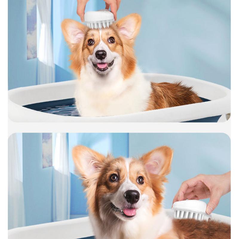 Dog Bathing Artifact Cat Bathing Utensils Dog Washing Cat Brush Golden Retriever Bathing Brush Puppy Pet Supplies Dogs Cats Floating Hair Removal Comb