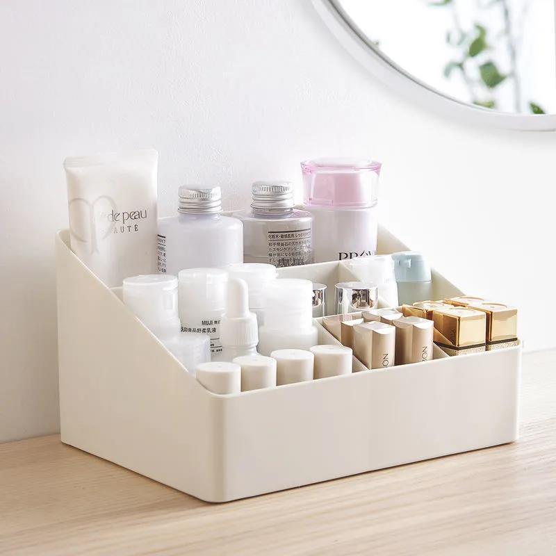 Cosmetic Storage Box, Large Dressing Table, Desktop Drawer, Jewelry Storage Box, Plastic Sorting and Sorting Storage Box