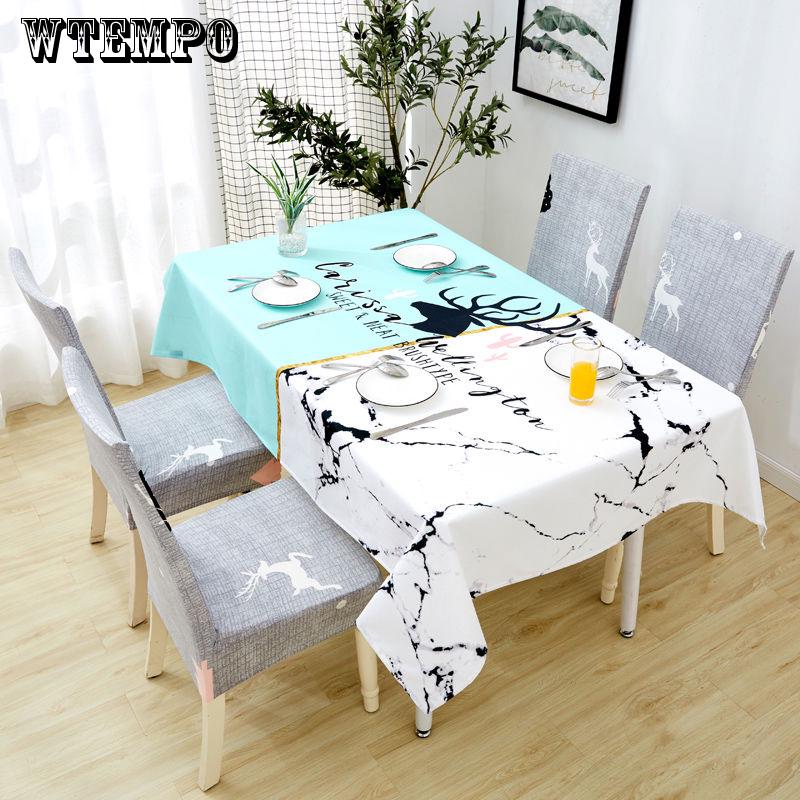 Tablecloth Coffee Table Cloth Rectangular Cover Cloth Printing Tablecloth Dressing Tablecloth