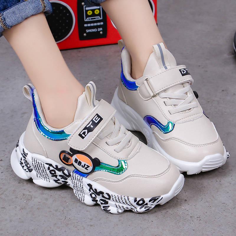 Children's Tennis Running Shoes Boys Sneakers Kindergarten Student Shoes Breathable Comfortable Boy Casual Sports Shoes Kids