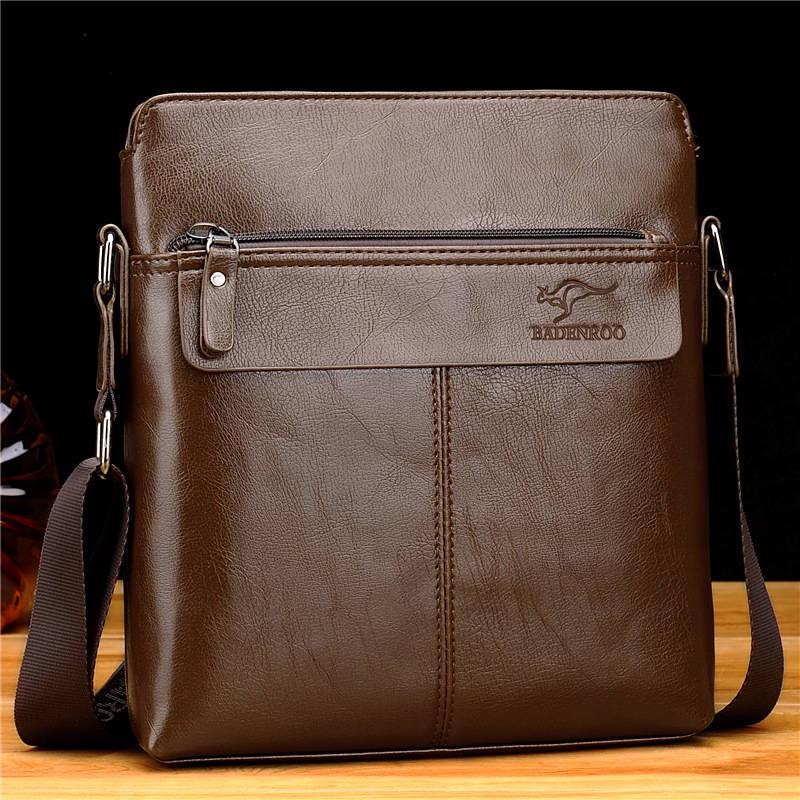 Men Messenger Bags Pu Leather Shoulder Crossbody Bag Men Handbag Male Small Bags Briefcase