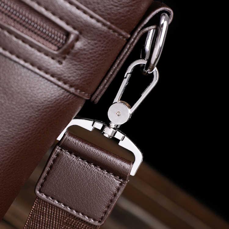 Men's Briefcase Genuine Leather Laptop Bag Men Leather Handbag Business Bag For Documents Bags