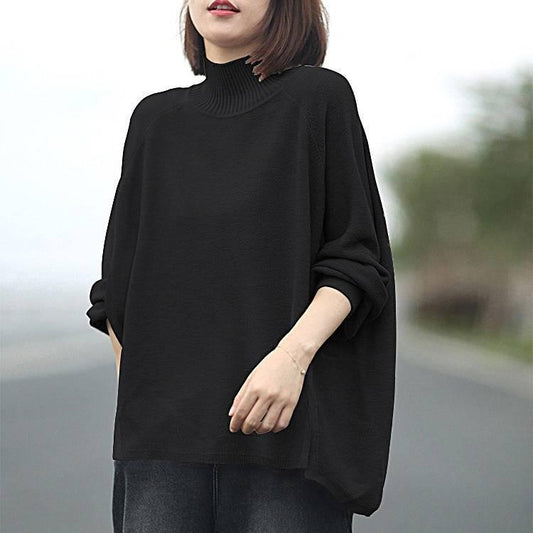 Soft Cashmere Sweater Design Slim Basic Bottoming Shirt Solid Color Plus Size Pullovers