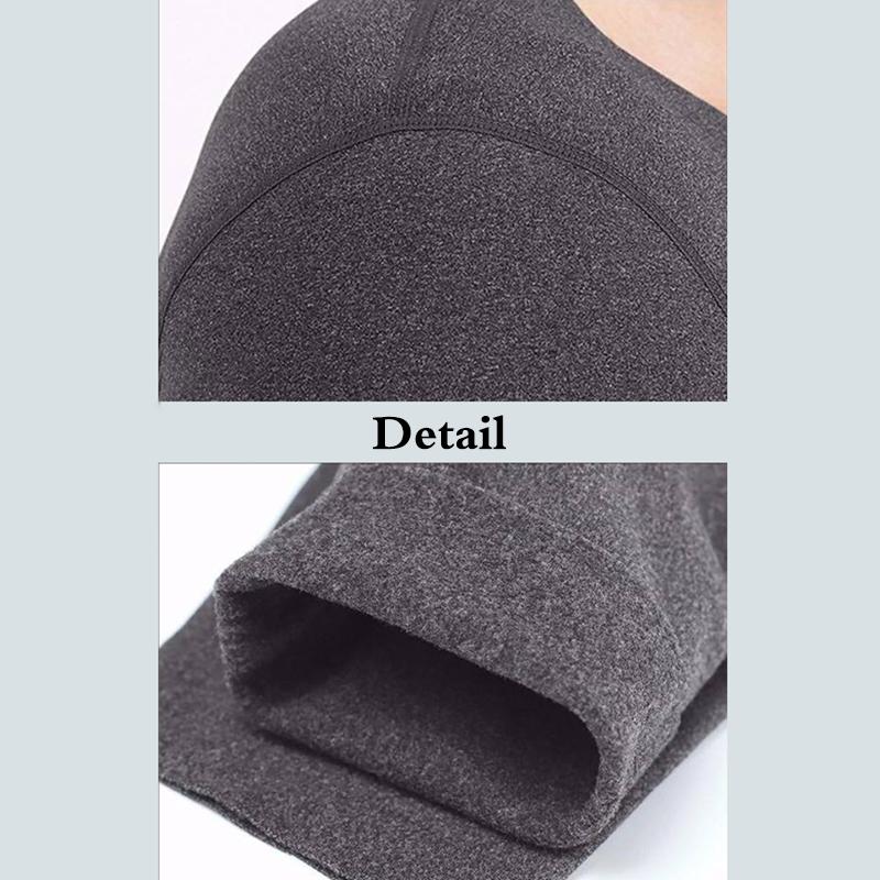 Men Winter Thermal Underwear V-neck Male  Autumn Clothes Tight Suit Thicken Windproof Comfortable Soft Lining Long Sleeve High Elasticity Slim