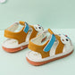 Baby's Summer Sandals Soft Soled Baby Walking Cartoon Sounding Shoes Children's Antiskid and Kickproof Flat Shoes