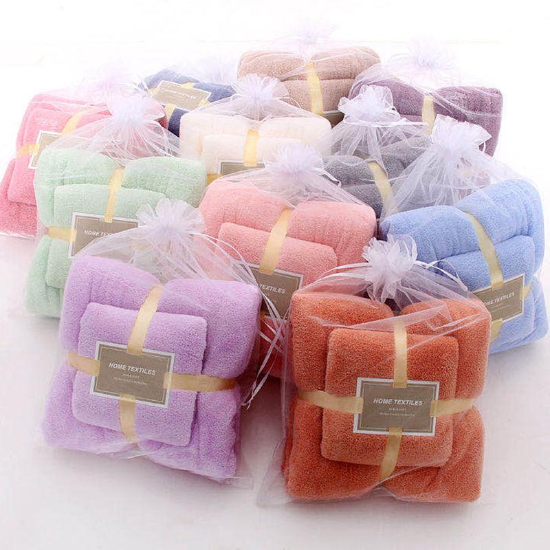 Bath Towel Soft Large Towel Set Thickened Chest Wrapped Pure Cotton Absorbent Soft Bath Quick-drying Coral Fleece Fabric Skin-friendly and Soft