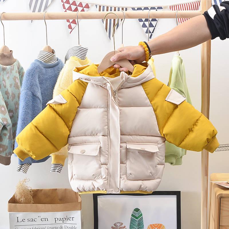 Children Winter Jackets for Boys Hooded Warm Kids Girls OuterwearCasual Baby Boy Coats Clothing