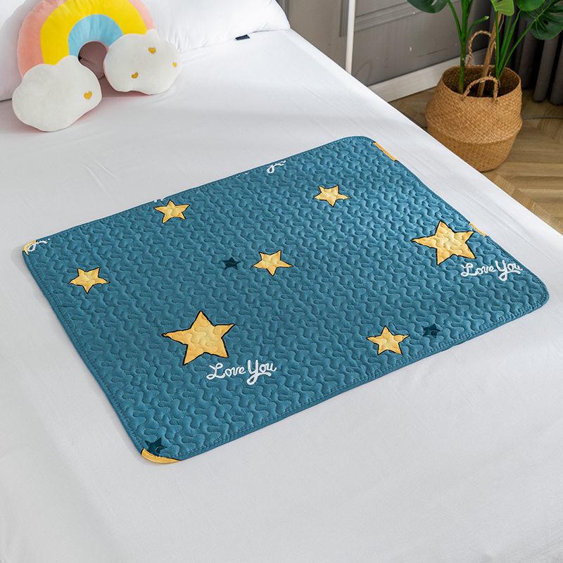 Pure Cotton Aunt Mats Moon Pad Physiothenesis Waterproof Water Wash Baby Urine Pad Leak-proof Fake 50*70cm/ 70 * 100cm/90*160cm