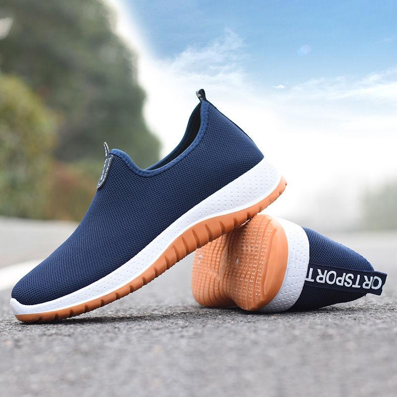 Summer Tendon Sole Cloth Shoes Non-slip Wear-resistant Casual Shoes All-match Breathable Driving Shoes