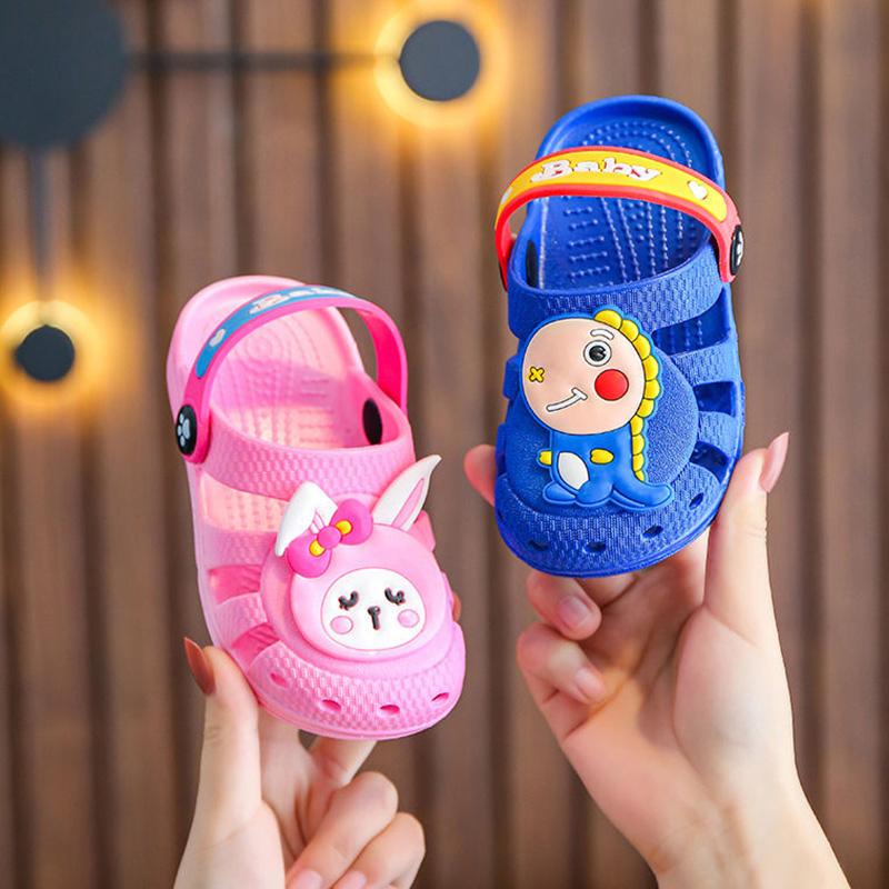 Boy's Sandals Summer Children's Non-slip Beach Sandals Soft-soled Non-slip Children's Sandals for Girls