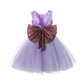 1st Birthday Infant Baby Girl Dress Sequin Bow Girls Tutu Ball Gown Toddler Girls Clothes Wedding Evening Party Princess Dresses