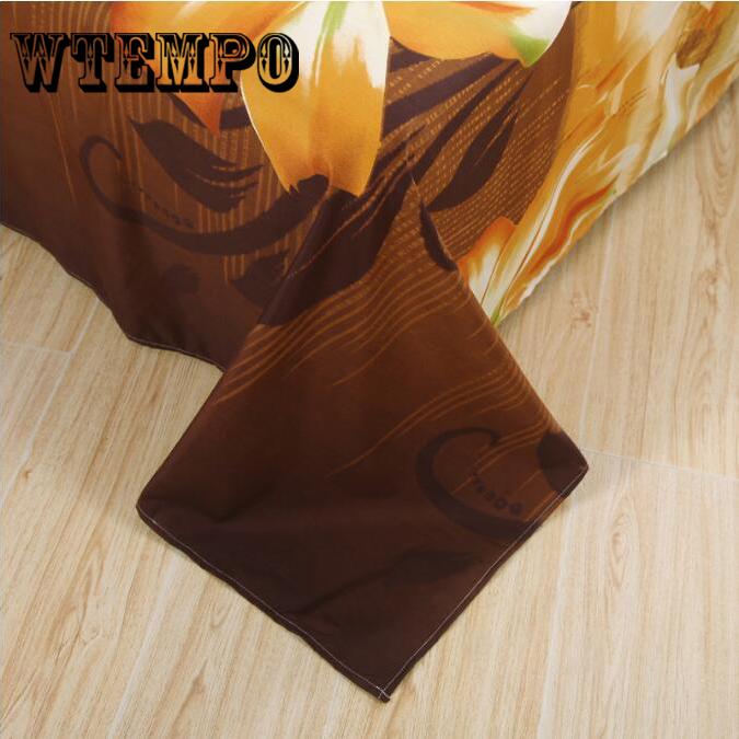 WTEMPO Brand 3D Soccer E Bedding Pillowcase Quilt Cover 3Pcs Bedding Sets Bed Linen