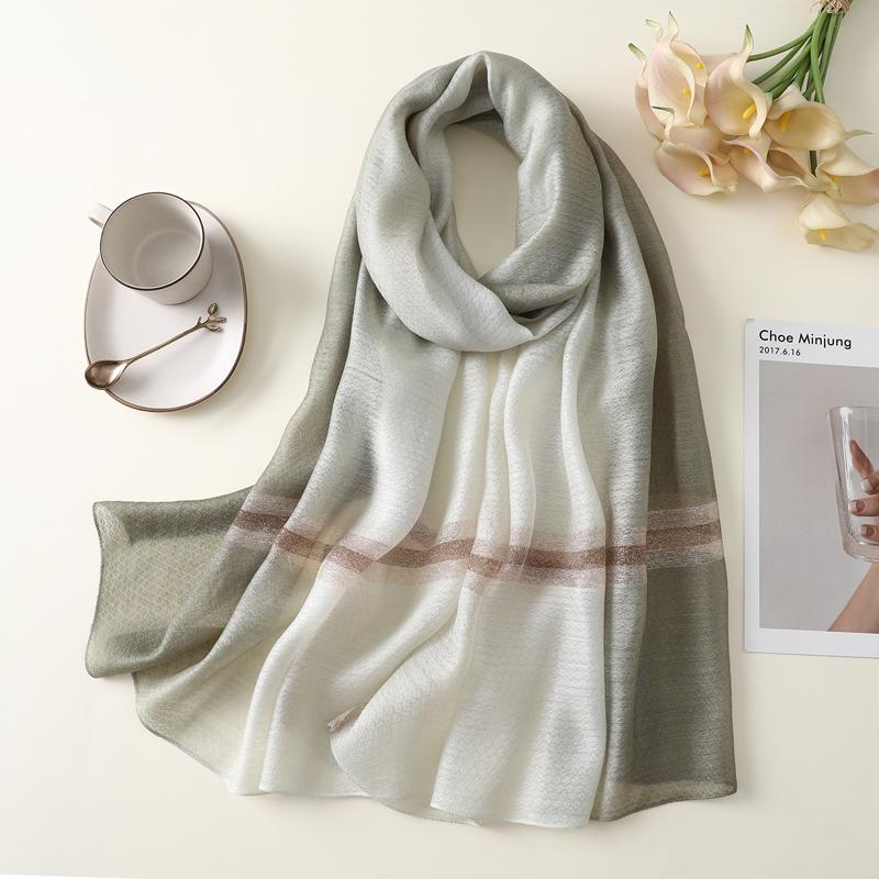 Chiffon Ultra-thin Breathable Tourist Sunscreen Essential Boutique Scarf Women Foulards Shawl