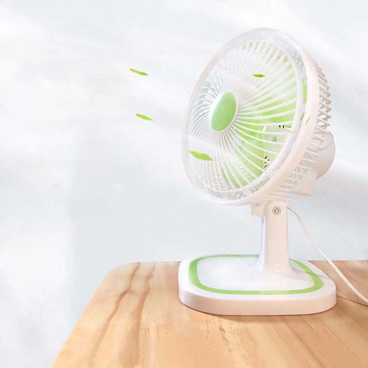 Home Desktop Small Fan Bedroom Bedside Low Noise Shaking Head Fan