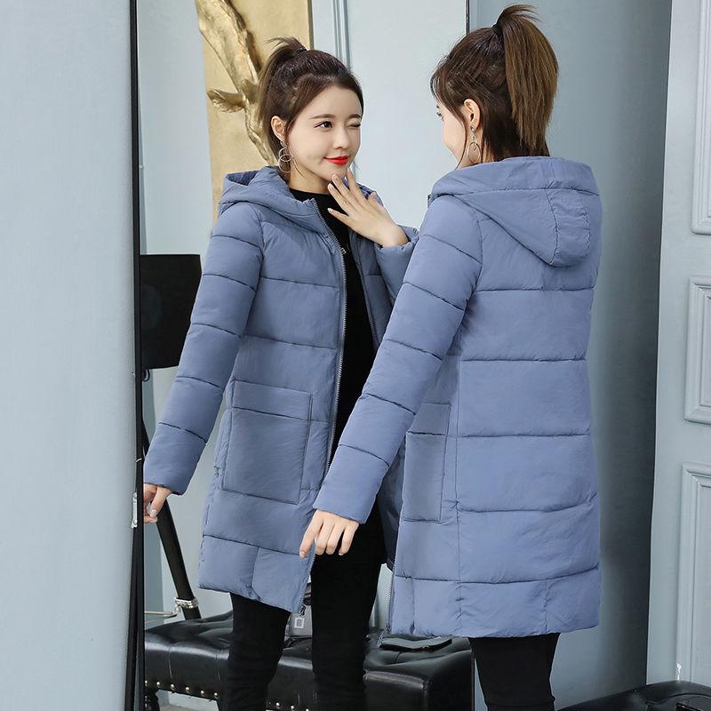 Cotton clothing Woman's Winter Long Sleeve Warm Jacket Fashion Large size Down Jacket Winter Woman's