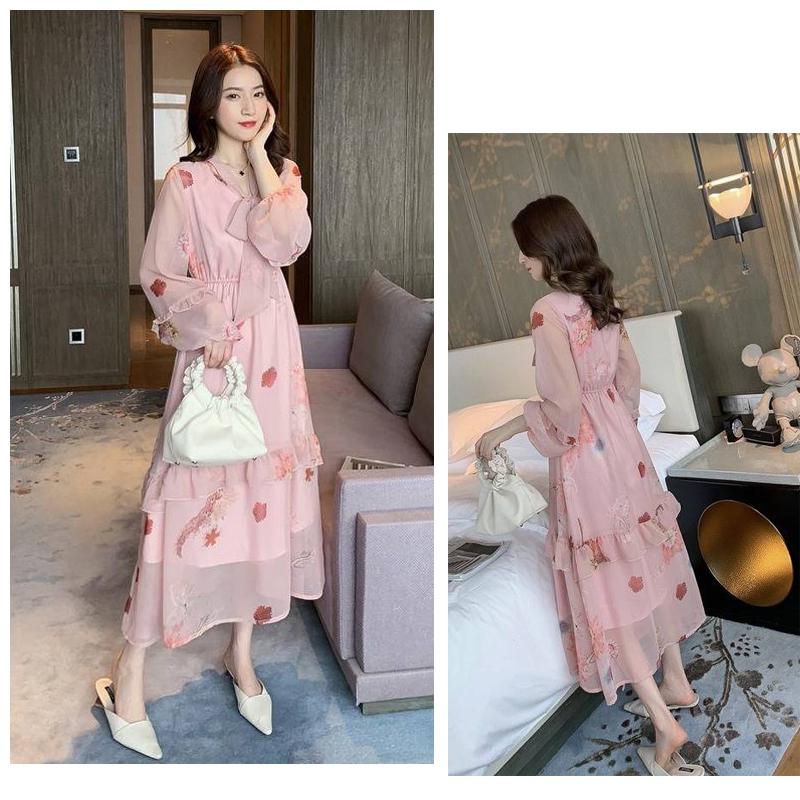 Romantic Print Chiffon Mini Dress Women's Sexy Back Cut Out Beach Party Dress Frill Dress for Lady