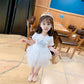 Girls Dress Summer Children Cake Dress Super Western Princess Dress Fairy Net Gauze Dress