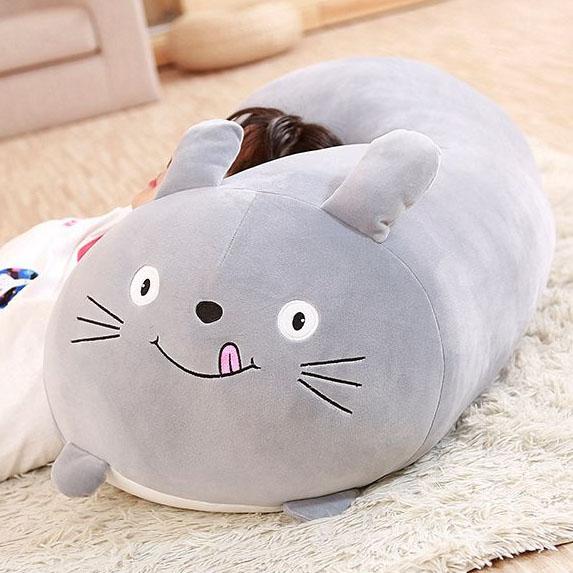 Lovely Animal Plush Cushion Pillow Soft Kids Sleeping Plush Toy Cute Throw Plush Dolls Special Kids Gifts