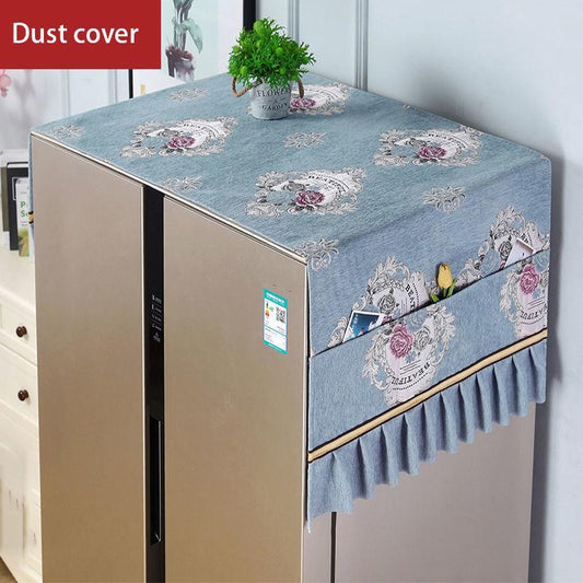 Refrigerator Insert Pocket Dustproof Cloth Cover Cloth Washing Machine Cover Towel Protective Cover Microwave Oven Cover Cloth