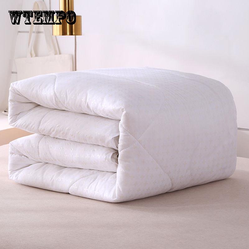 Printed pattern Comfortable warm padded winter quilt dormitory home cotton quilt bedding