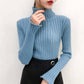 Knit Women Sweater Tops Femme Autumn Women Long Sleeve Pullover Female Basic Sweaters Women Tops