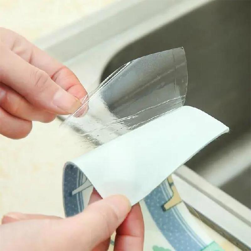 Electrostatic Sticker Type Sink Countertop Waterproof Sticke Vegetable Sink Moisture Absorption Sticker Sink Sticker