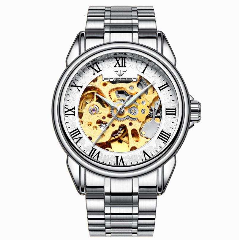 Men's Classic Mechanical Watches Business Waterproof Clock Luxury Brand Genuine Automatic Watch