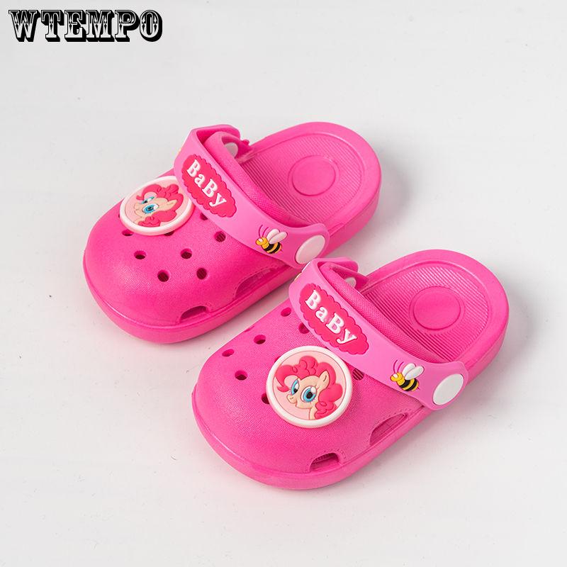 Cute Girls Boys Slippers Kids Flip Flops Cartoon Sandals Water Shoes Kids Slippers Baby