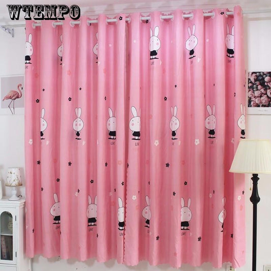 Children's Curtains Boys Bedroom Living Room Floor Ceiling Window Cartoon Blackout Curtains