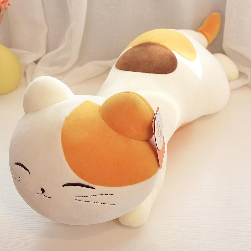 Lovely Cat Pillow Kids Sleeping Doll Kitten Doll Cushion Cute Children Plush Toys Bed Doll Special Kids Gifts