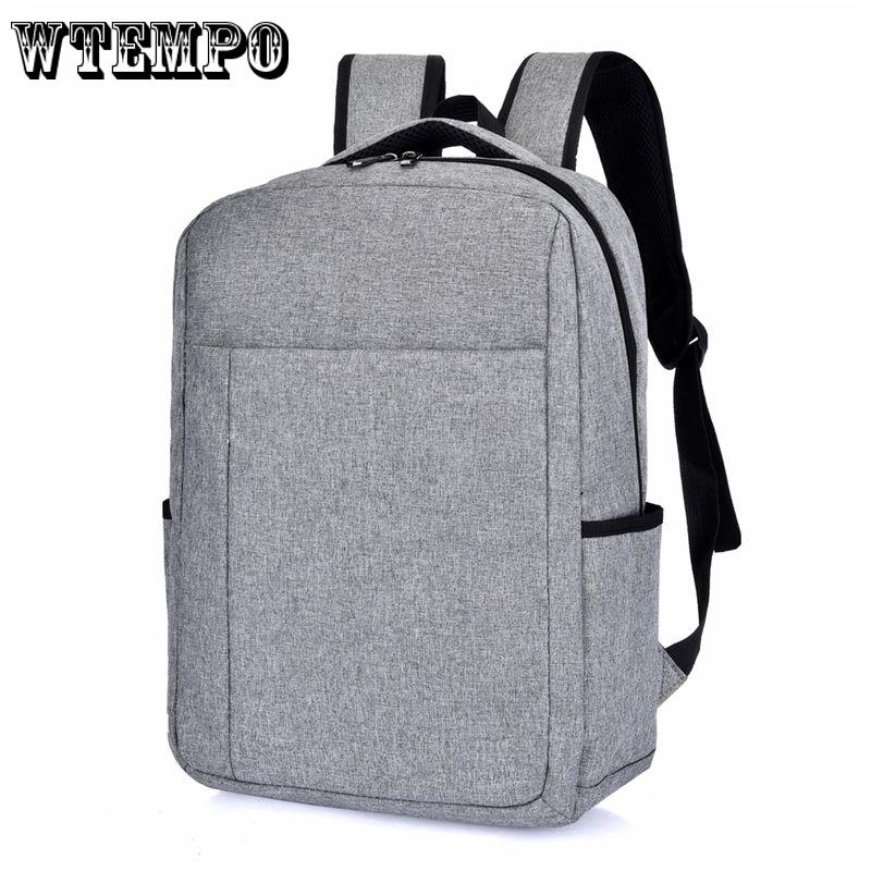 Fashion Zipper Open Bag Men's BackPack Laptop High Quality Designer Male Business Classic Bags