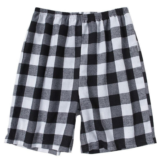 Men's Pajama Pants, Cotton Summer Clothes Loose Plus Size Five-point Pants Big Pants Single Pair of Home Pants Cotton Home Shorts