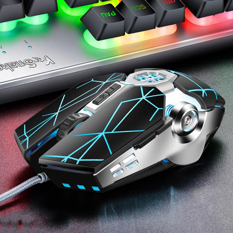 Wired Mechanical Gaming Mouse Universal Mouse for Computer and Notebook