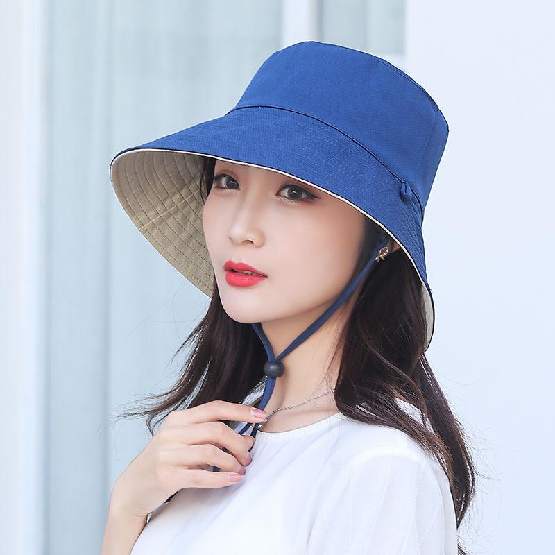 Summer Hat Female Face Sunscreen Sunshade Hat Along The Tide All-match Japanese Summer Fashion