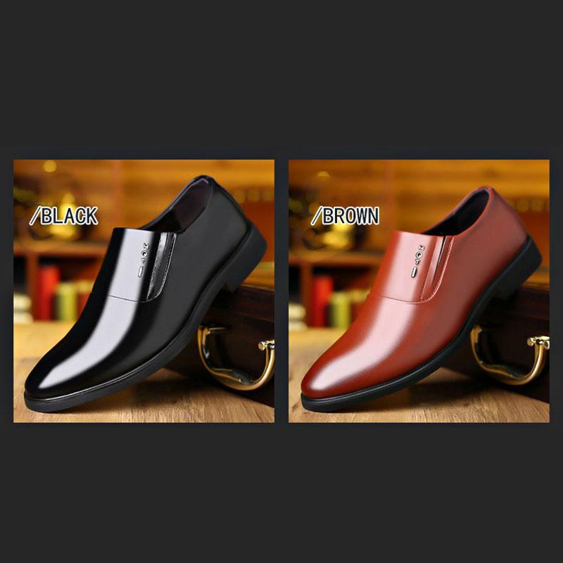 Men's Shoes Spring and Summer Casual Single Shoes Business Formal Wear Leather Shoes Casual Men's Korean Single Shoes Wedding Shoes