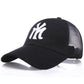 Embroidery Baseball Cap Men Women Snapback Hip Hop Hat Summer Breathable Mesh Sun Hat