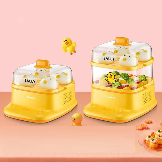 Electric Steamer Multifunctional Household Automatic Power-off Steamer Small Capacity Vegetable Steaming Breakfast Machine