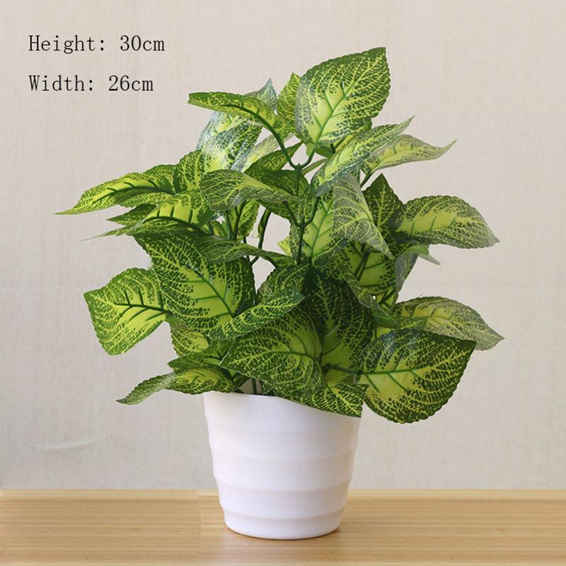 Fake Green Plants Artificial Flower Plants Ornaments Green Radish Potted Anthurium Living Room Bedroom Hotel Club Plastic Furnishings