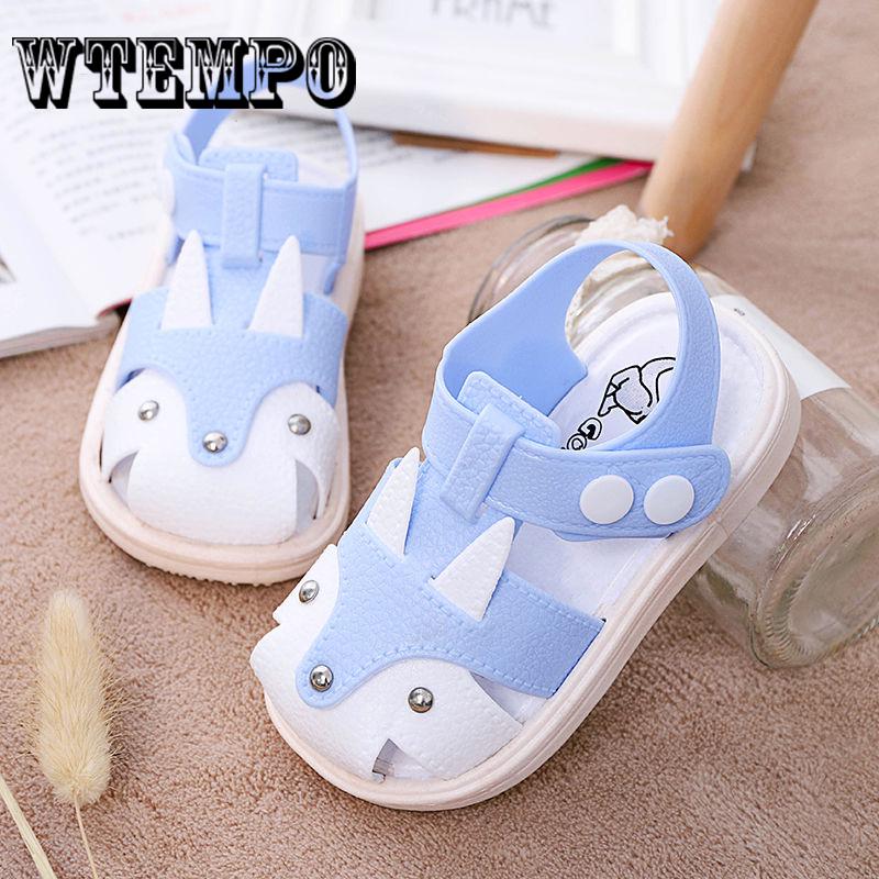 Sandals Kids Closed Toe Toddler Boys Sandals Orthopedic Sports PU Leather Boys Shoes