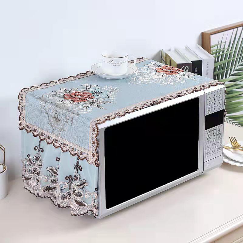 Oven Cover Microwave Oven Cover Cloth Cover Cover Oil-proof Refrigerator Cover Towel Microwave Cover Oven Cover Dust Cover