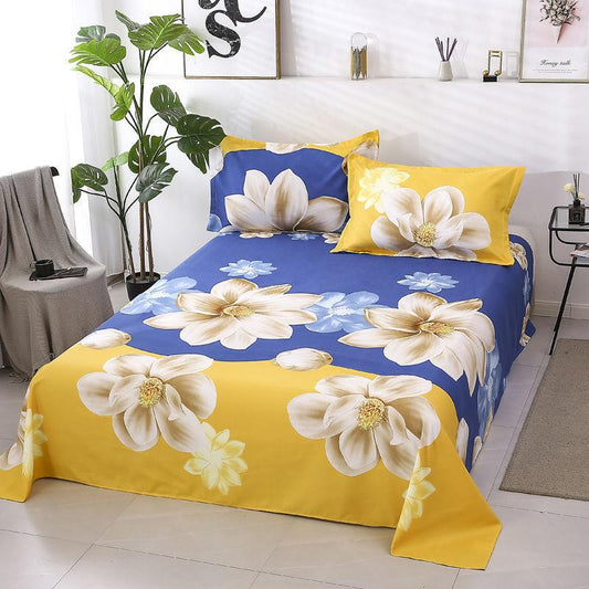 Skin-friendly Sanding Single Bed Sheet Simple Thick Bed Sheet Four Seasons Universal Student Single Double Multi-spec Cover