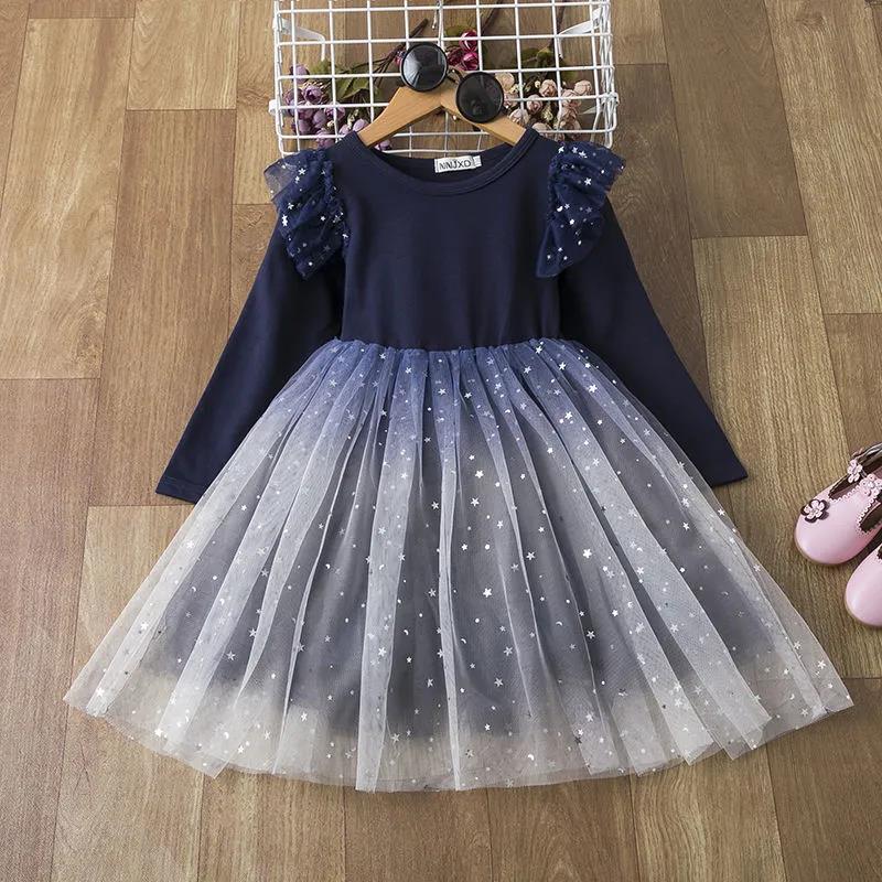 Cute Girls Dress Summer Girls Dresses Fancy Flower Princess Dress Toddler Tutu Baby Girls Tulle Dress 3 8Y