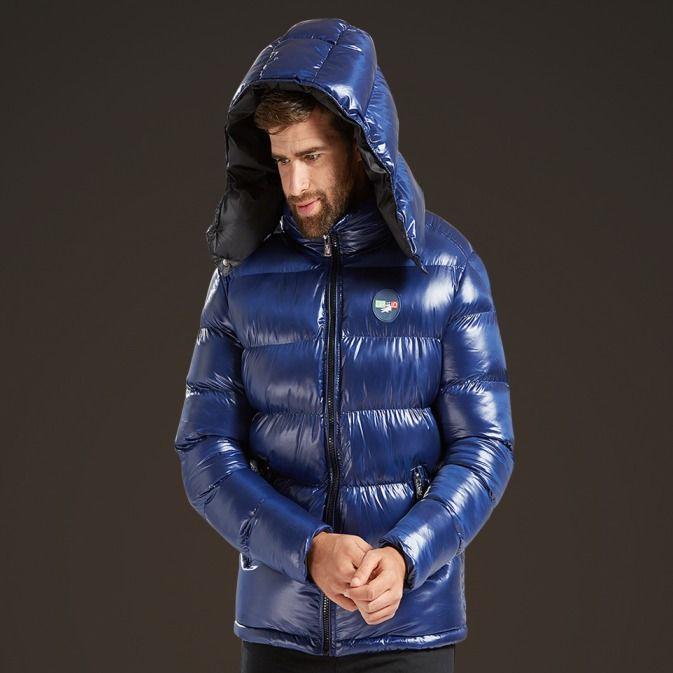 Men's clothes Winter Medium and long section Cotton clothing Large size Down jacket Trend Leisure