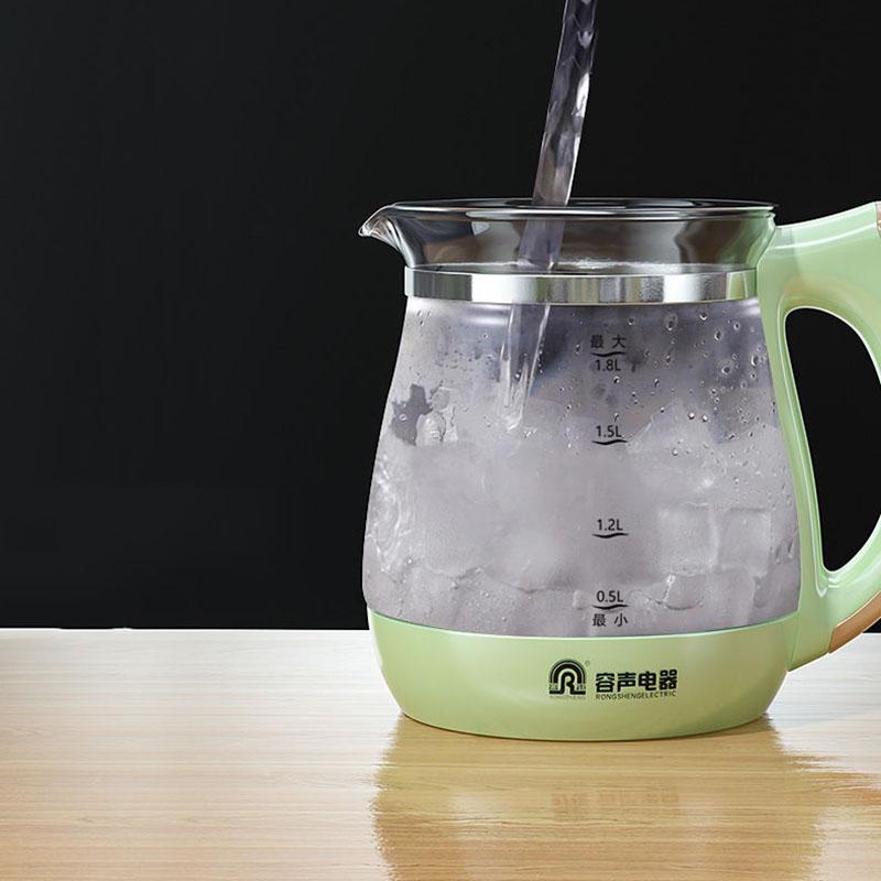 Multifunctional Automatic Office Flower Tea Maker Household Small Electric Kettle Heat Preservation and Health Glass Teapot