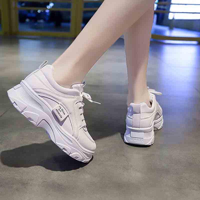 Plus Size 35-40 Summer Women Mesh Sneakers Girls Breathable Deodorant Running Basketball Shoes Shockproof Non-slip Ins Shoes