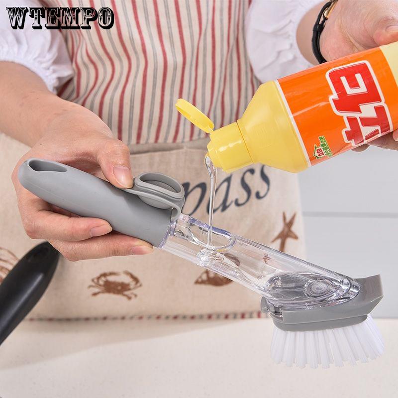 Cleaning Brushes Plastic Handle Cleaning Brush Pot Brush Wash Brush Cleaning Supplies